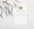 Serene Reflections Birthday Calendar | Congregational or Family Birthday Calendar