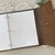 Brown Leather Wedding Book | Full Size