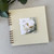 Watercolor Ducks on Cream Wire Bound Baby Book | READY TO SHIP