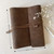 Brown Leather Wedding Book | A5 Size
