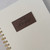 Ivory Wire Bound Recipe Book
