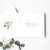 Watercolor Cottage Wedding Card