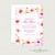 Pink Watercolor Floral Bridal Shower Invitation 