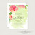 Spring Pink & Green Bridal Shower Invitation