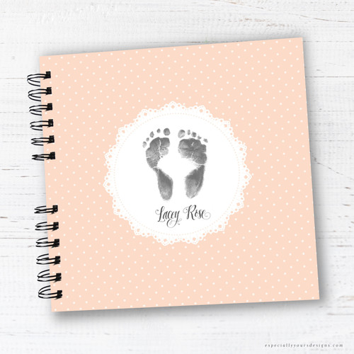 baby book for footprints