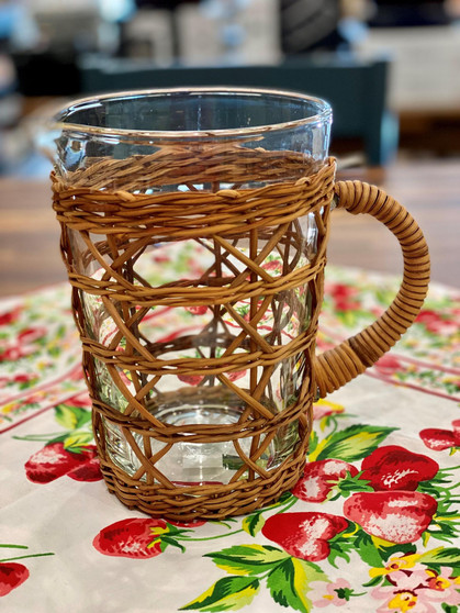 KF Rattan Pitcher