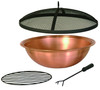 Copper Fire Bowl and Accesories