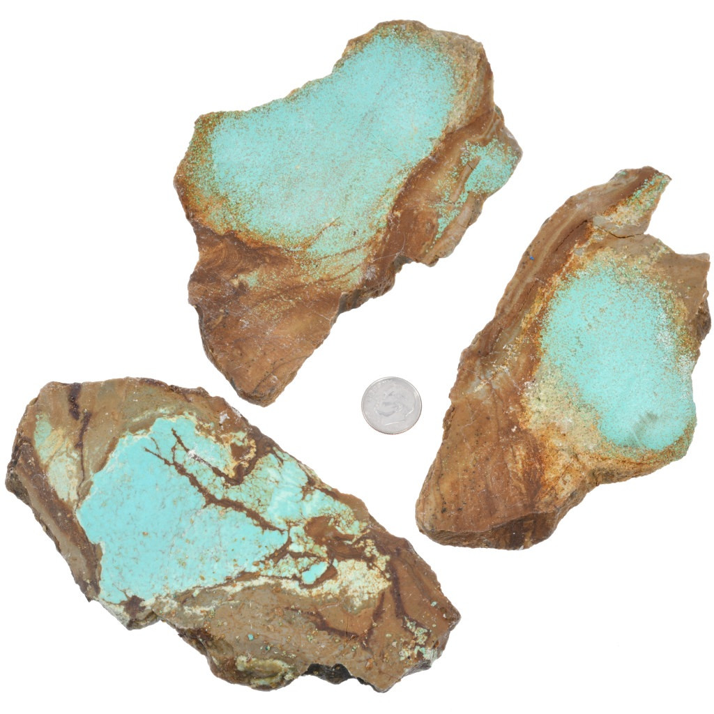 Number 8 Turquoise Large Natural Gem High Grade #8 Cabochon