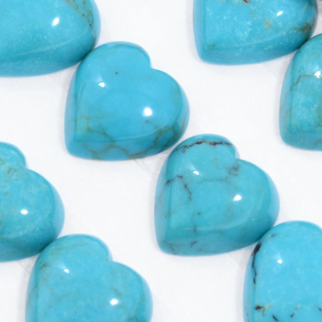 神聖ハート型ターコイズ Sacred Power Stone Turquoise 神聖ハート型