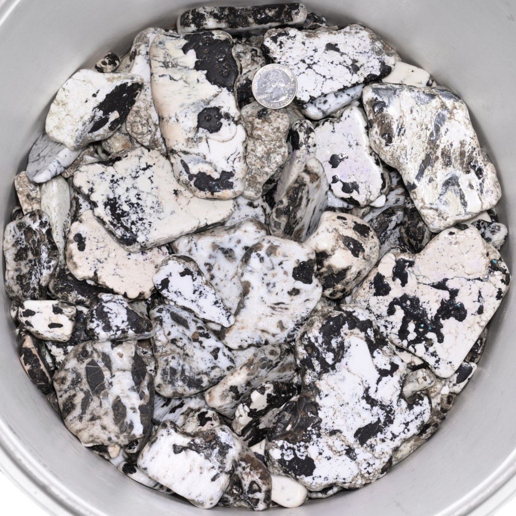 White Buffalo Turquoise Gibbsite Rough $.50 per Gram 35547