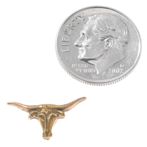 Brass Steer Head Jewelry Supplies 36223