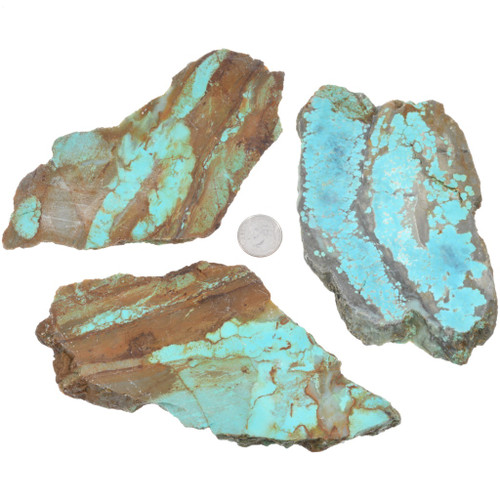 Large Number 8 Turquoise Slices 45110