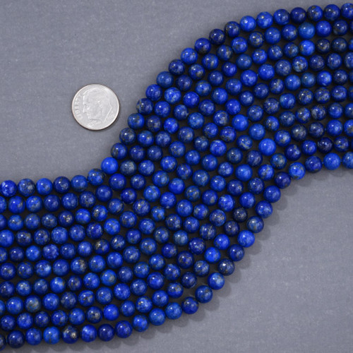 Natural Deep Blue Lapis Beads 45261