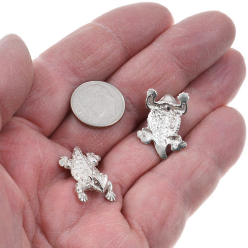Horned Lizard Horny Toad Sterling Silver Jewelry Part 7/8