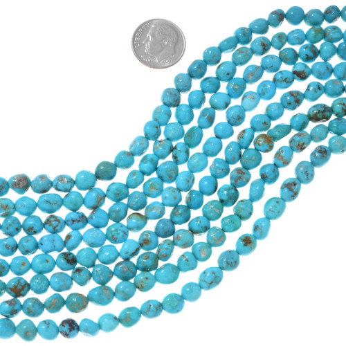 Natural Sonoran Gold Turquoise Beads 45305