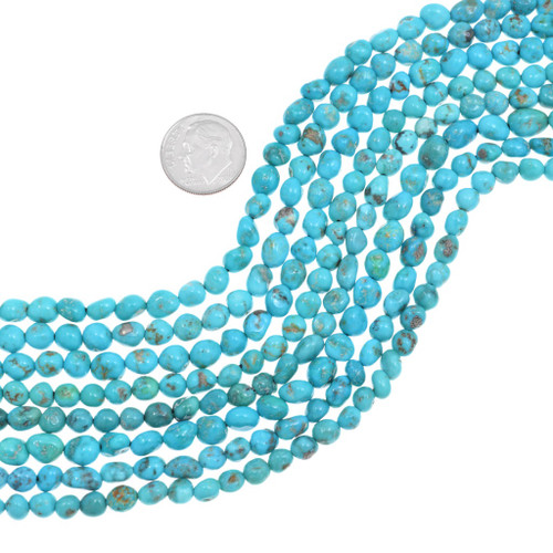 Natural Sleeping Beauty Turquoise Beads 45318