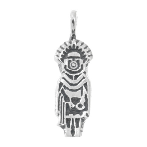 Sterling Silver Morning Singer Kachina Charm  36354