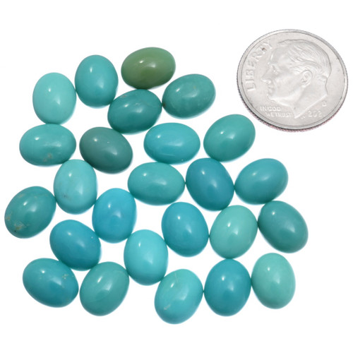 Vintage Sleeping Beauty Turquoise Cabochons 45021