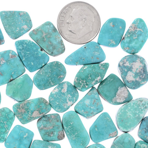 Blue Green Natural Turquoise Cabochons 45389