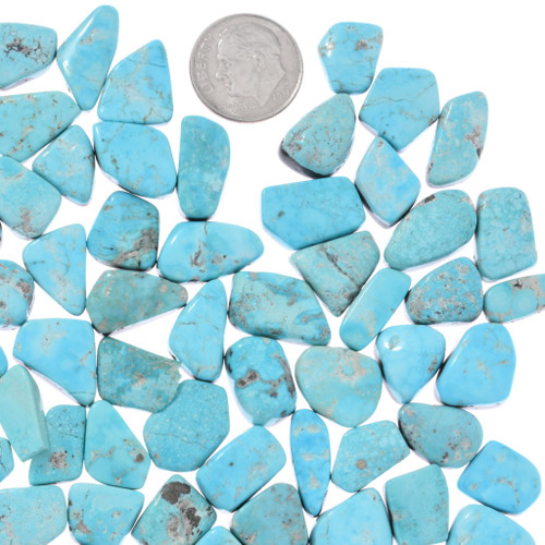 Matching Sky Blue Natural Turquoise Cabochons 45399