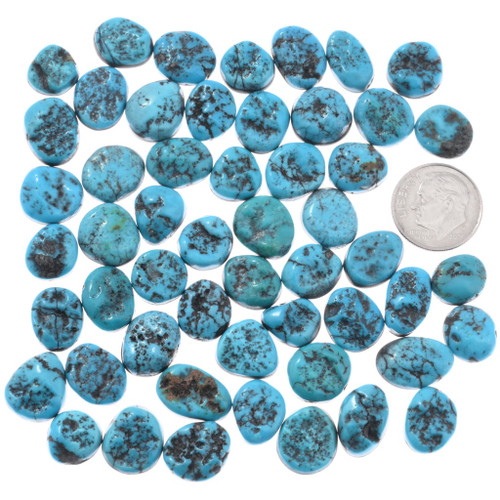 Turquoise Cabochons Blue Genuine Kingman 45425