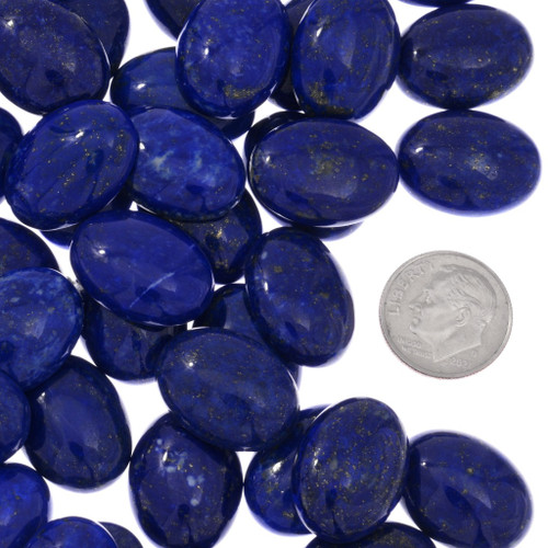 15x20mm Oval Lapis Cabochons 45626