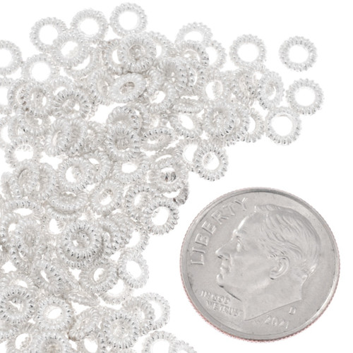 Classic Silver Bali Spacer Beads 45995