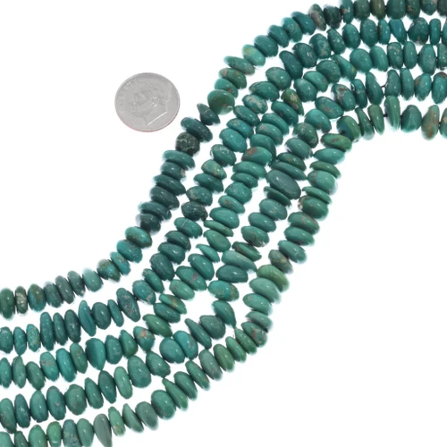 Dark Blue Green Turquoise Beads 50187
