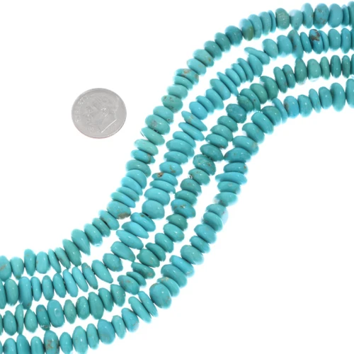 Arizona Blue Turquoise Beads 50188