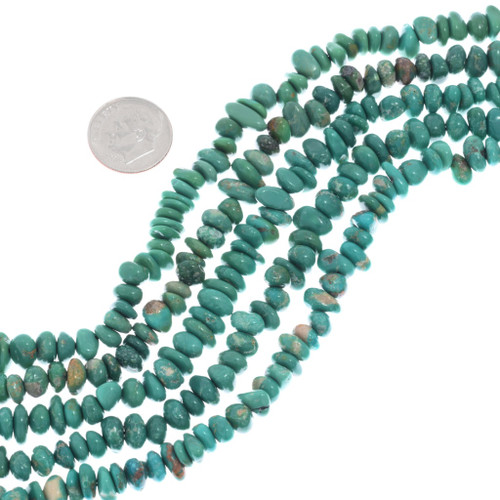 Green Turquoise Beads 8mm Average Width 50194