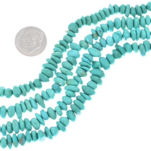Old Stock Turquoise Beads 50197