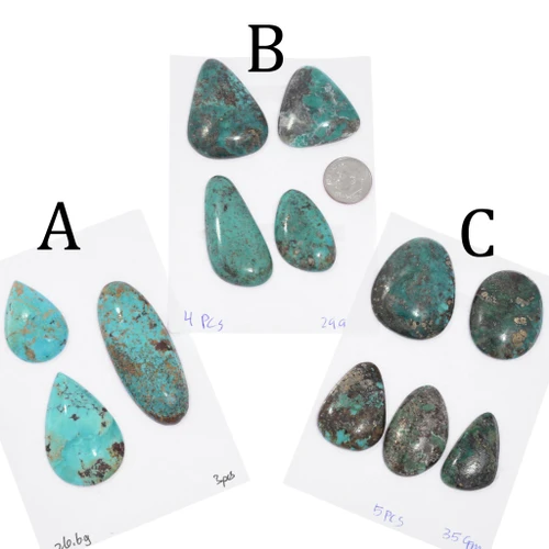 Turquoise Cabochons for Sale Hubei Sets 50230