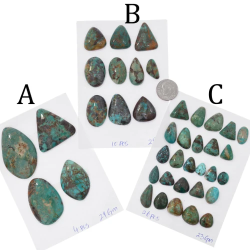 Hubei Turquoise Cabochons for Sale 50233