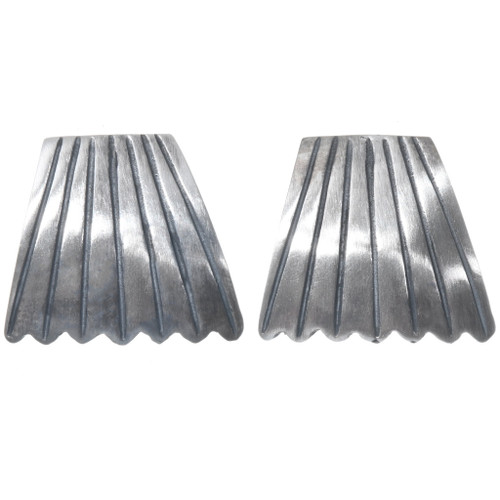 Curved Sterling Silver Fan 36083