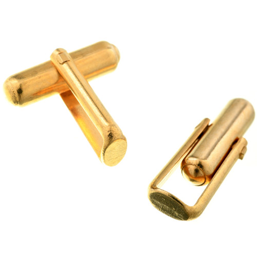 Gold Plated Cuff Link Stud 36563