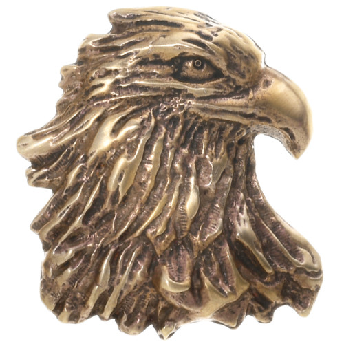 Brass Eagle Head High Relief Casting 36519