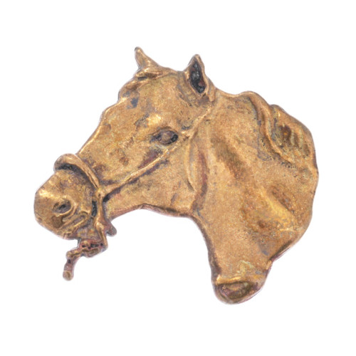 Gold Horse Jewelry Emblem 36526