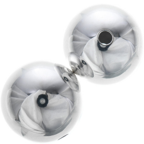 16mm Sterling Silver Beads 31982