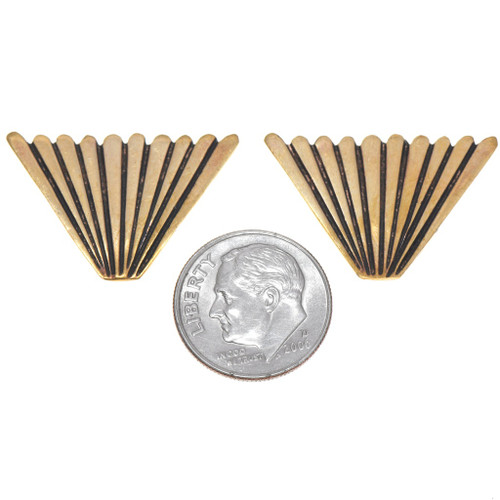 Brass Jewelry Fan Watch Bracelet Parts 36185