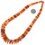 Natural Spiny Oyster Graduated Bead Necklace Strand 37505
