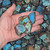 Genuine Turquoise Nuggets One Pound Lot 37508