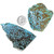 High Grade Turquoise Rough Cabbing Inlay 37519