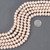 Faceted Aurora Borealis Beads Pink Pearl 15030