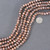 Sparkling Rose Gold Beads 15034