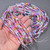 Pink Rainbow Round Aurora Bead Strand 15115