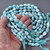 Larimar Beads Polished Freeform 16 inch Strand 37959