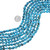 Natural Kingman Blue Spiderweb Turquoise Beads 45010