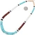 Graduated Heishi Beads Banded Pattern 45053