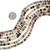 Hammer Shell Heishi Bead Necklace Strand 45063