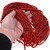 Deep Red Real Coral Branch Bead Strand 45077